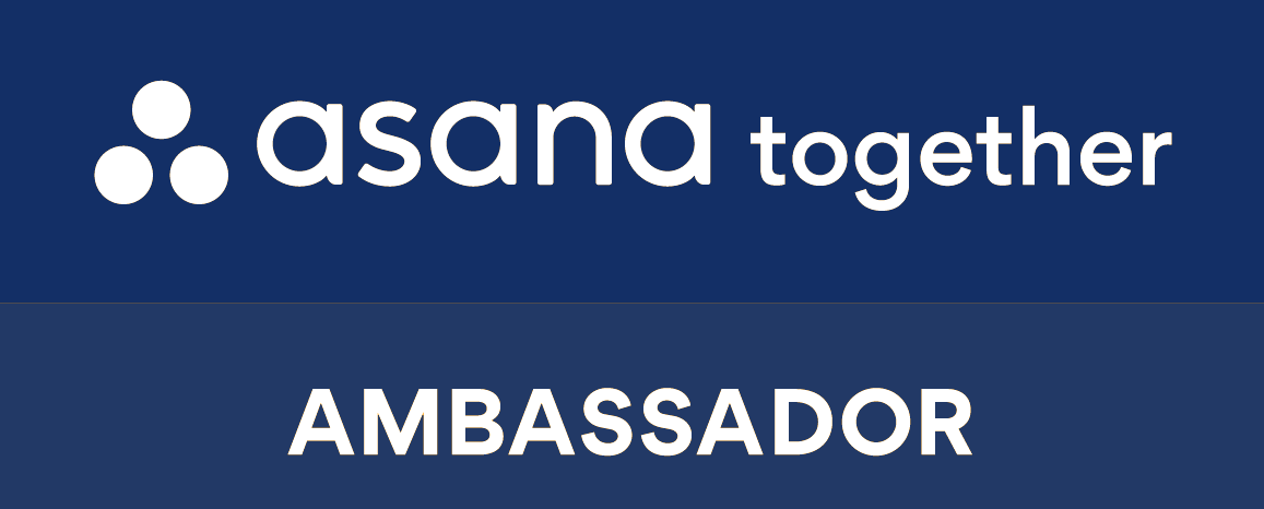 Asana together yellow badge