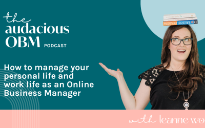 How to manage your personal life and work life as an Online Business Manager